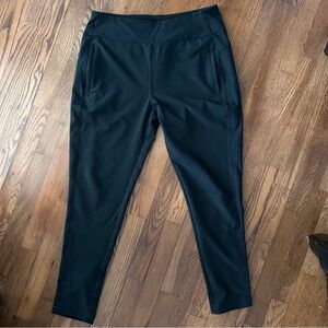 Women’s Black Fleece Lined Activewear Size Large